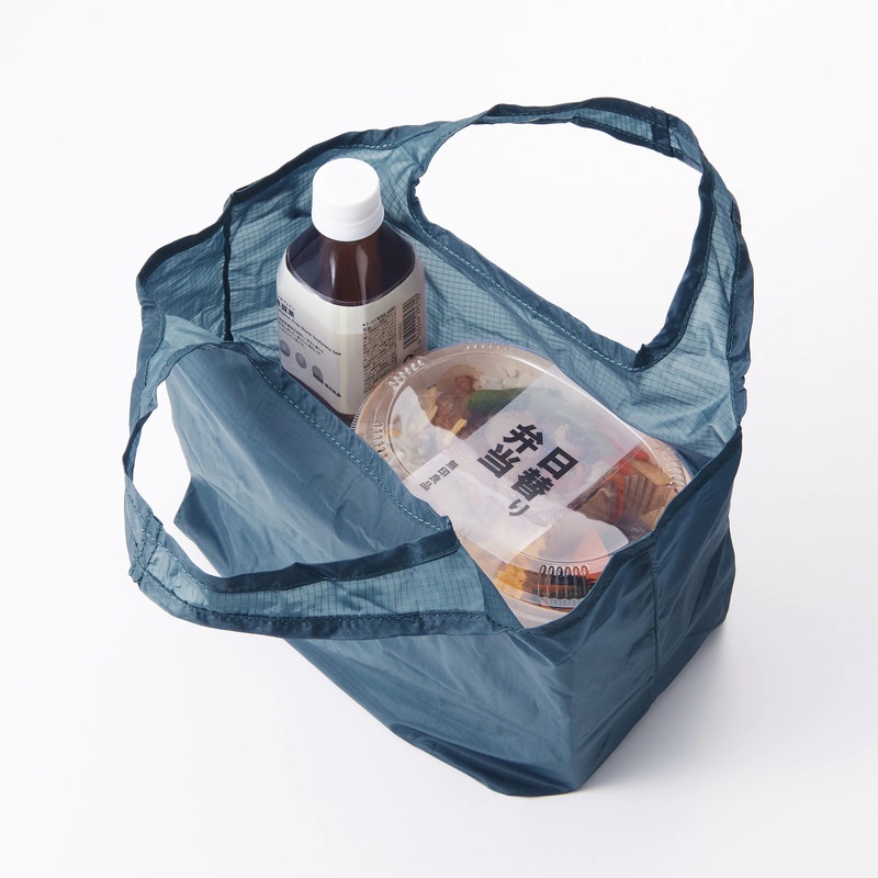 Muji Túi Mua Sắm Nylon Gusset
