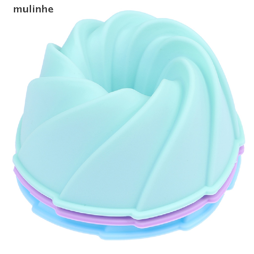 Khuôn Silicon Làm Bánh Cupcake Hình Tròn Có Thể Tái Sử Dụng