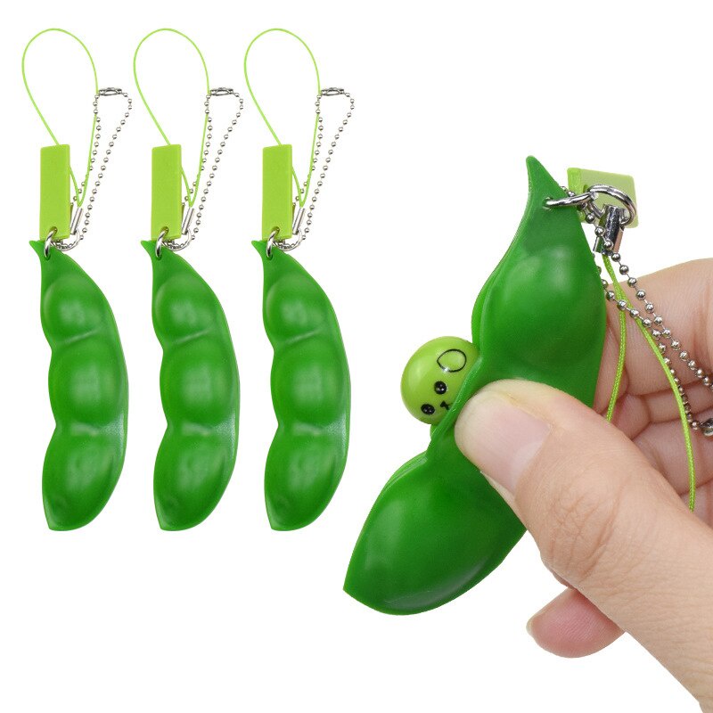 Đồ Chơi Bóp Giảm Căng Thẳng Hình Hạt Đậu