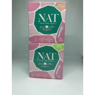 16 thỏi tampon NAT có cần đẩy ( Đức )