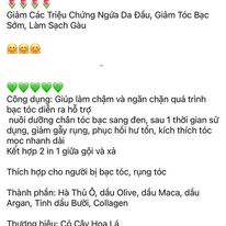 Dầu gội hà thủ ô 800ml