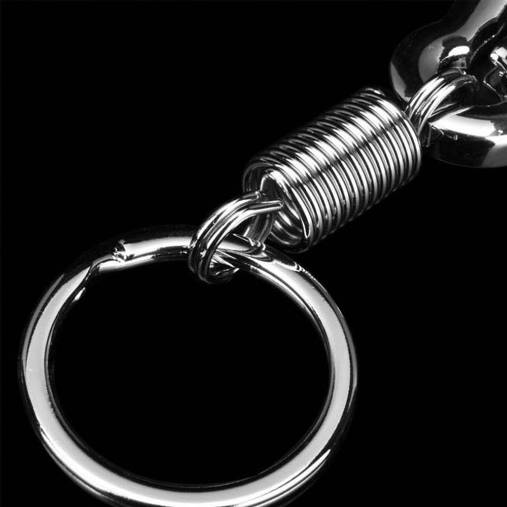 Set 1 / 2 móc treo chìa khóa xe đạp bằng thép không gỉ 8.5cm / 10.5cm