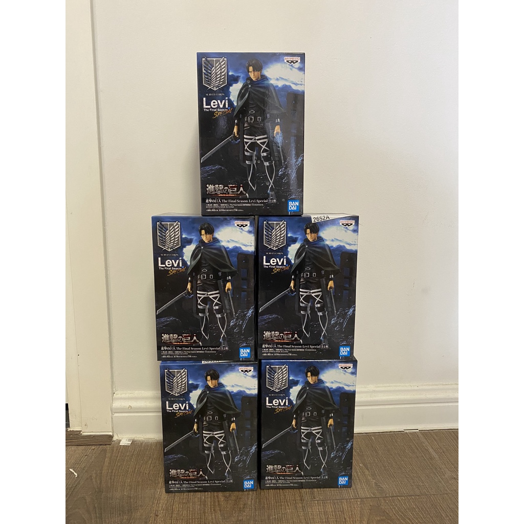 Mô hình Attack on Titan The Final Season Levi Special Figure