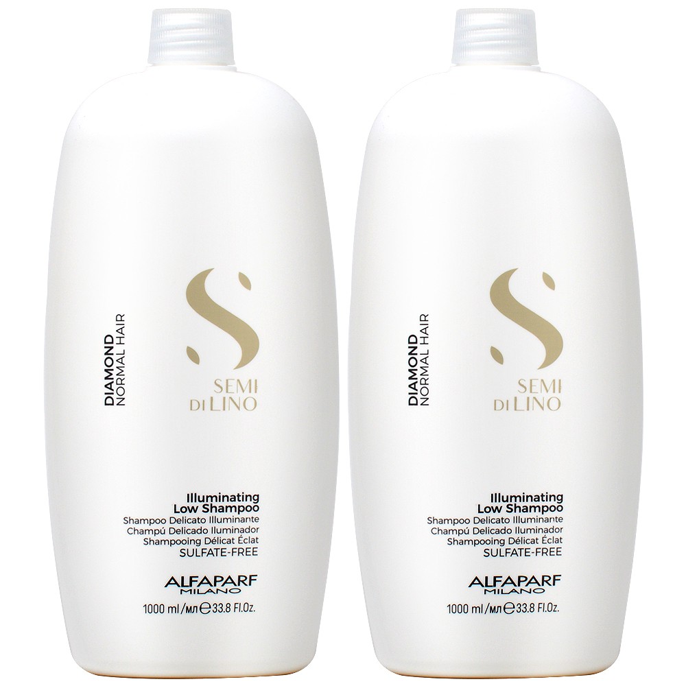 Dầu xả Diamond chăm sóc tóc bóng mượt 2018 Semi Dilino Illuminating Conditioner Alfaparf 1000ml