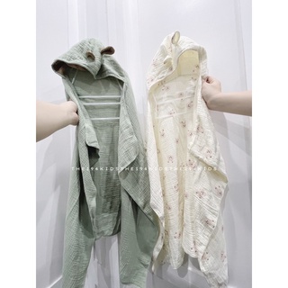 Khăn choàng muslin 2 lớp cho bé