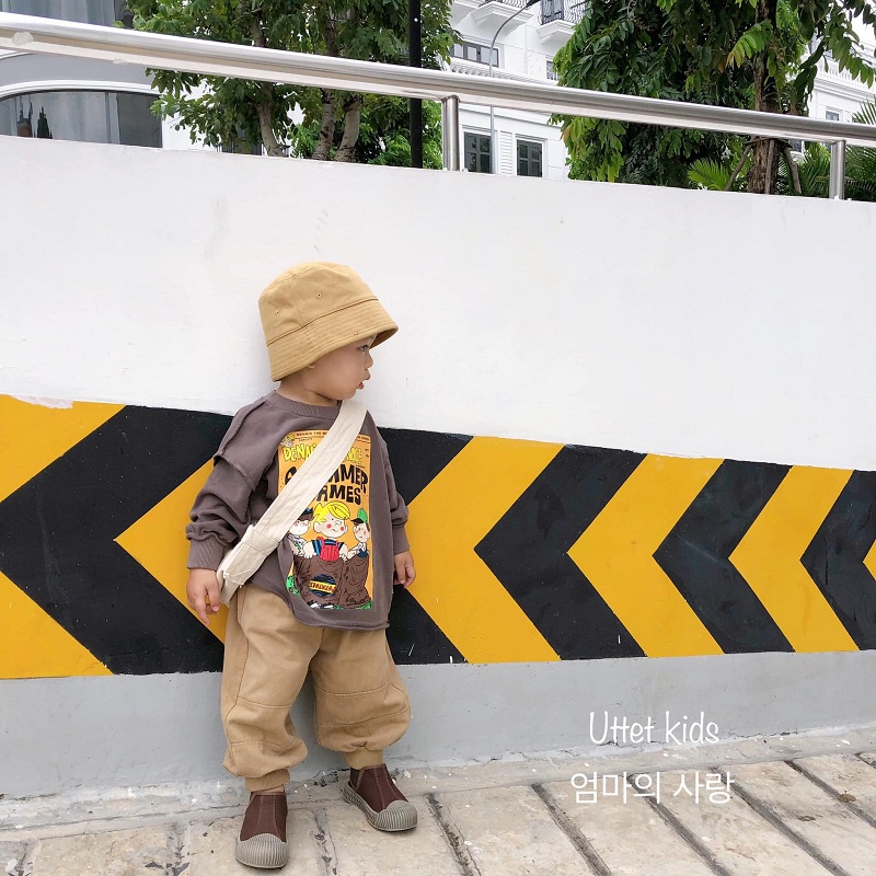 [Ảnh thật] QUẦN KAKI BO CHÂN HÀN QUỐC 605 DÀNH CHO BÉ GÁI VÀ BÉ TRAI FORM DÀI