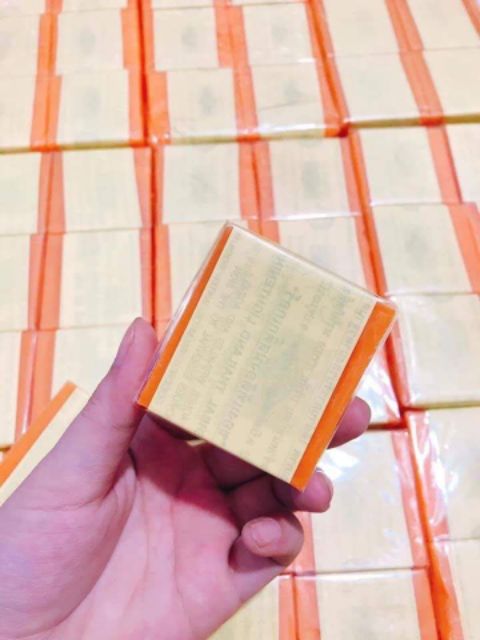 Xà Phòng Chiết Xuất Cam Tự Nhiên Galong Herbal 60 gram