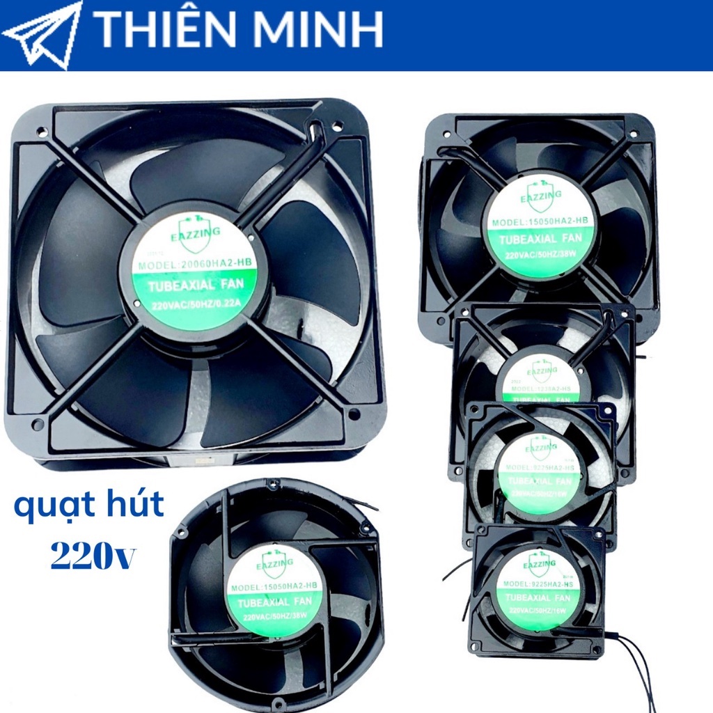 QUẠT HÚT GIÓ/QUẠT HÚT MÙI/QUẠT HÚT KHÓI 220V