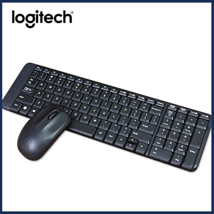 Bộ Bàn Phím Và Chuột Không Dây Logitech MK220 - PIN SIÊU BỀN - Bảo hành 36 tháng chính hãng