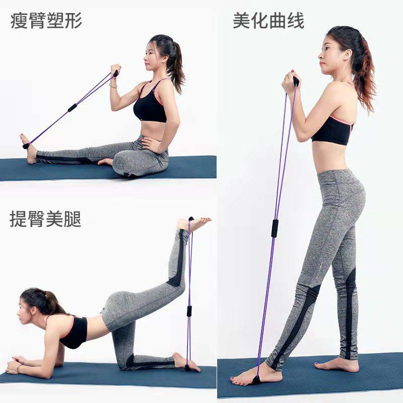 Mười PhútDây Kéo Căng Hỗ Trợ Tập Yoga Tiện Dụng