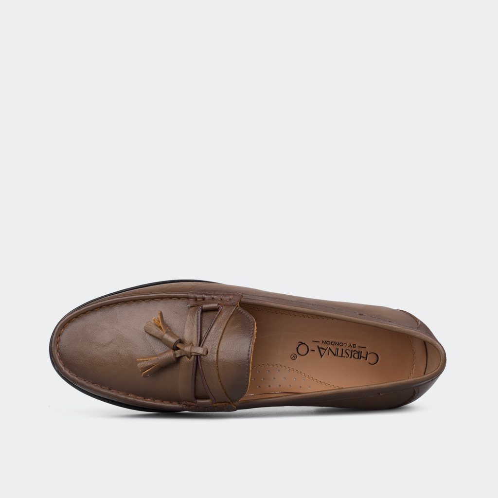 Giày lười công sở da cao cấp ChristinA-Q GNA383