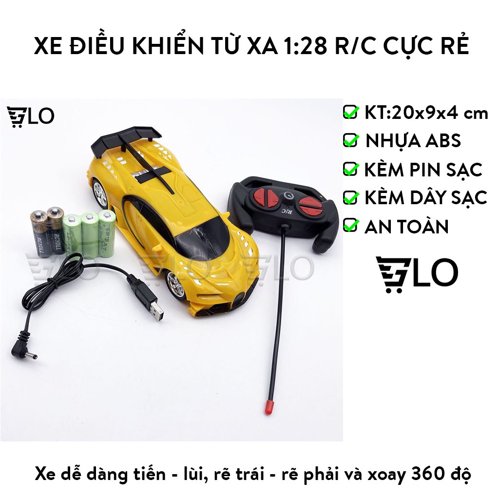 Xe Điều Khiển Từ Xa 1:28 R/C Cực Rẻ