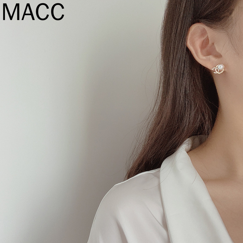 Đôi bông tai kiểu dáng đơn giản thời trang phong cách Hàn Quốc cho nữ