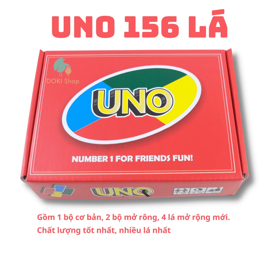 Bài UNO cơ bản và 2 bản mở rộng