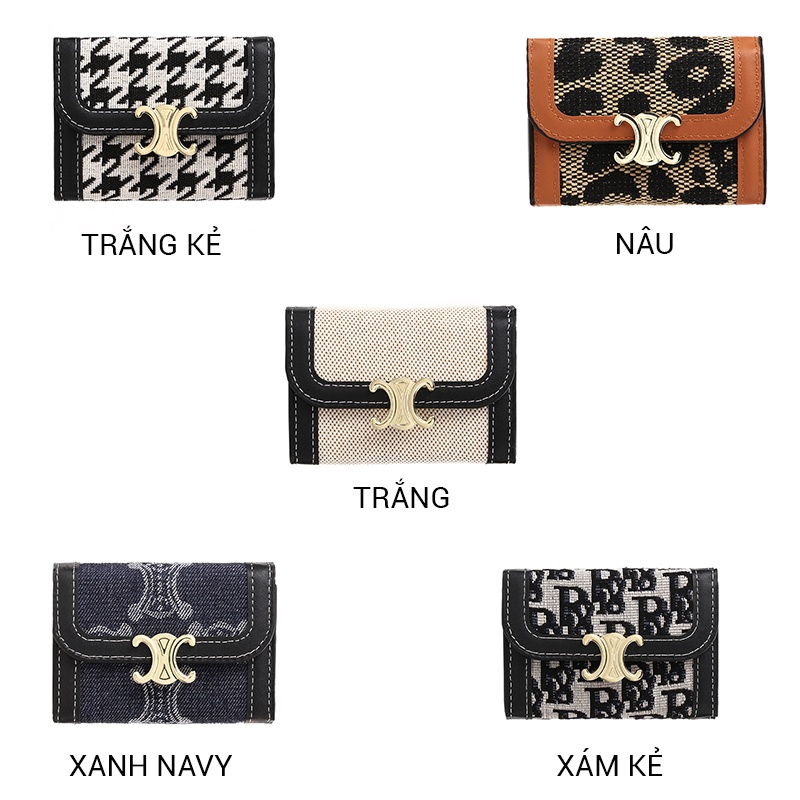 Ví nữ giá rẻ mini cầm tay PERFECT FOR YOU  nhỏ gọn dễ thương nhiều ngăn da cao cấp cực đẹp giá rẻ FY90 - GUTADO
