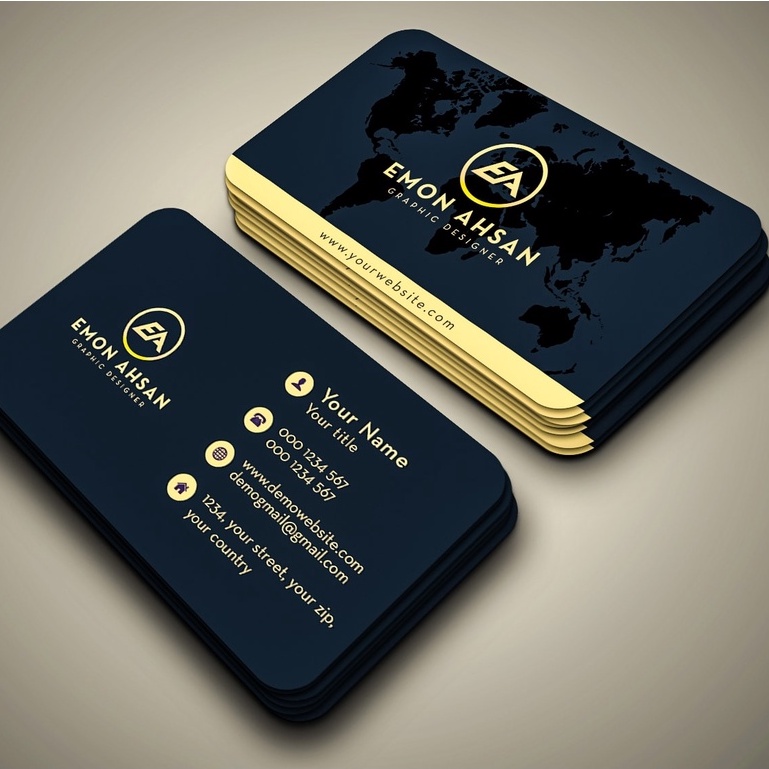 In danh thiếp, in name card theo yêu cầu giá rẻ, card visit theo yêu cầu - AZ Printing