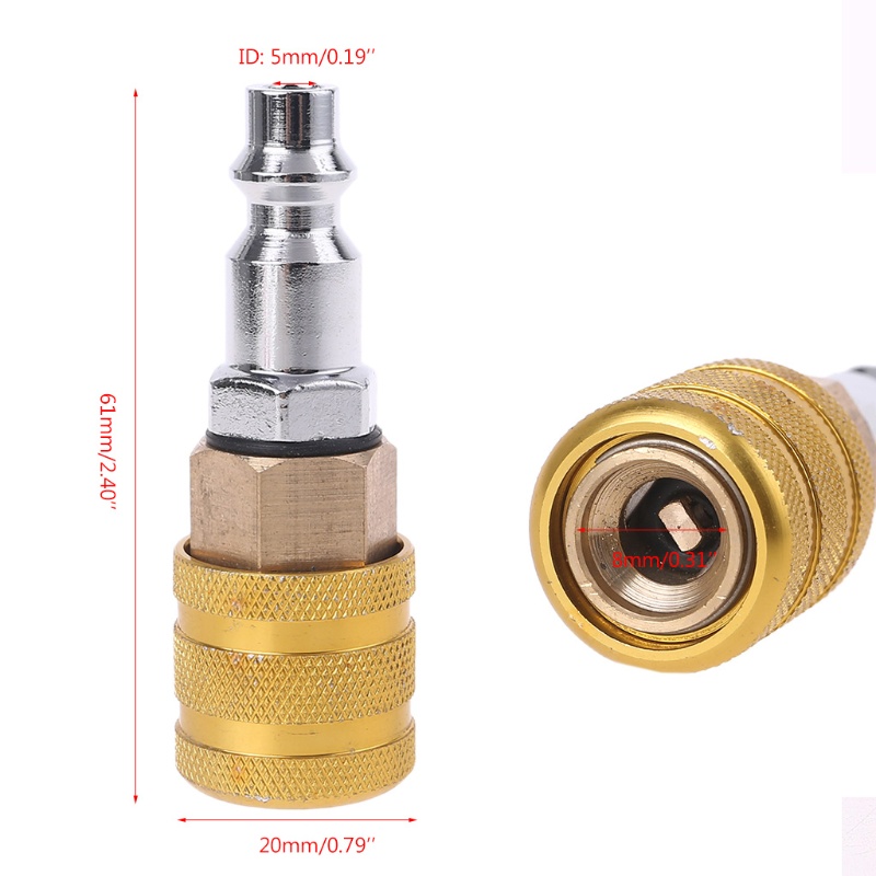 Kiss Thiết Bị Vòi Bơm Hơi Xe Máy Xe Hơi Nâng Cấp Bằng Thép Không Gỉ Chất Lượng Cao