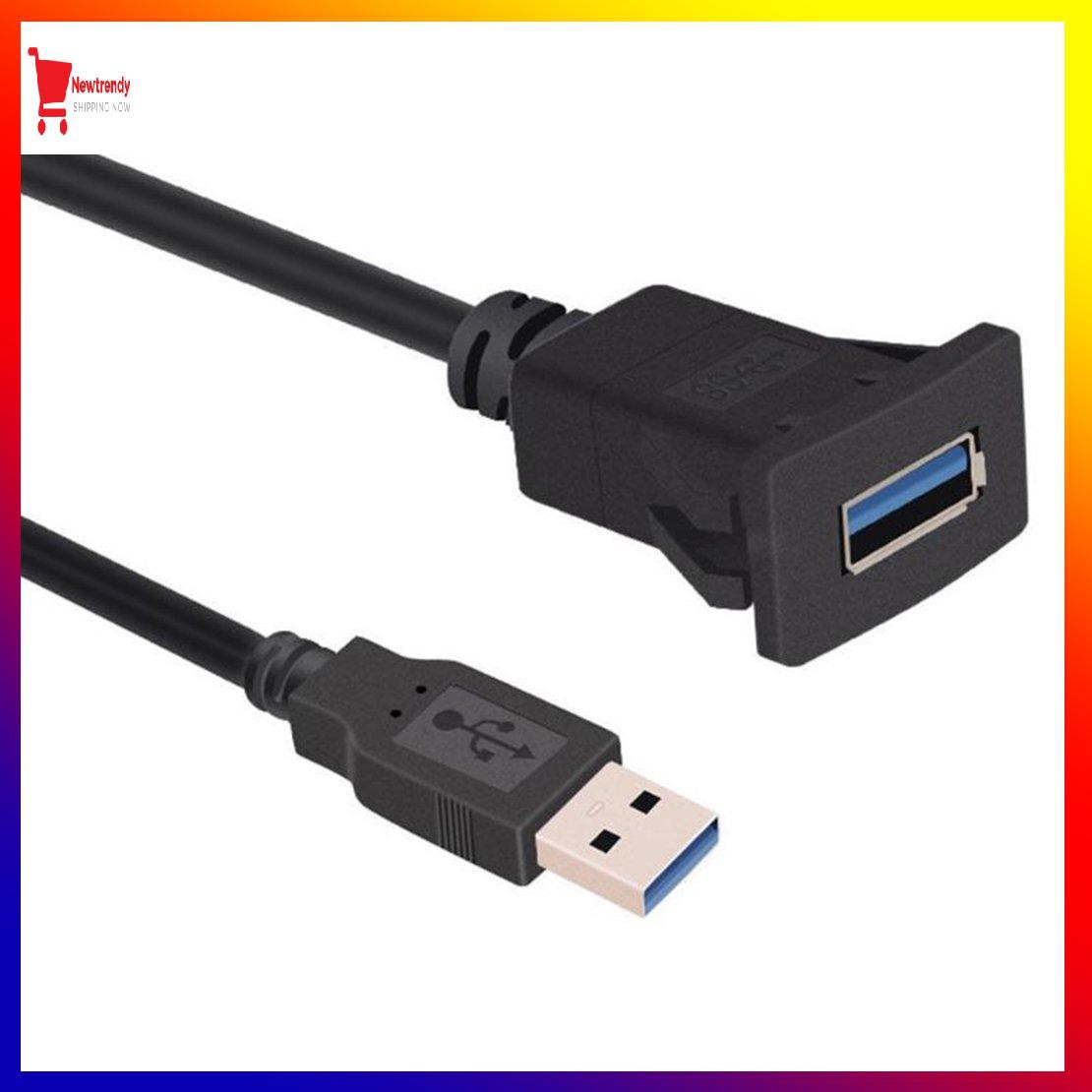 Dây cáp chuyển đổi cổng USB A sang USB A 1m/ ft chuyên dụng cho xe hơi [311]