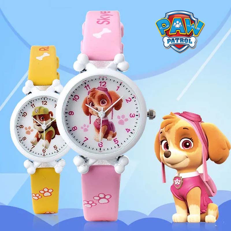 Đồng hồ đeo tay chống thấm nước họa tiết hoạt hình Paw Patrol dành cho trẻ em