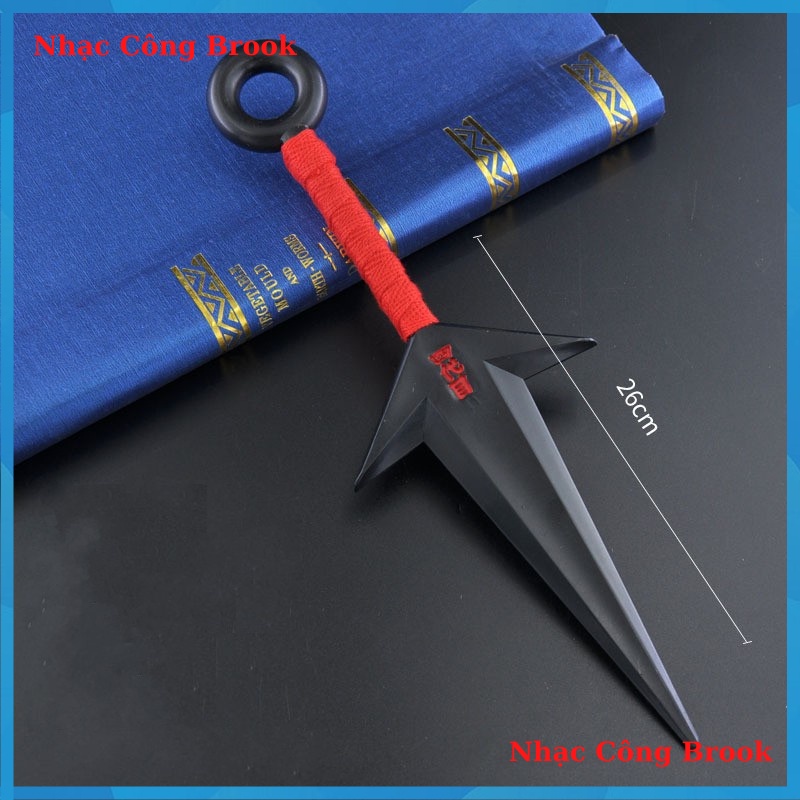 Kunai 26cm Dụng Cụ Cosplay Phi Tiêu Nhựa Kunai Naruto Shuriken Phụ Kiện Anime Manga