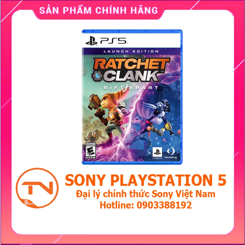 Đĩa Game PS5 - Ratchet and Clank Rift Apart