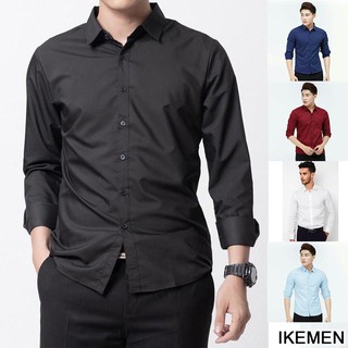 Áo sơ mi nam Trơn Vải Lụa Thái chống nhăn (CAM KẾT ẢNH THẬT)