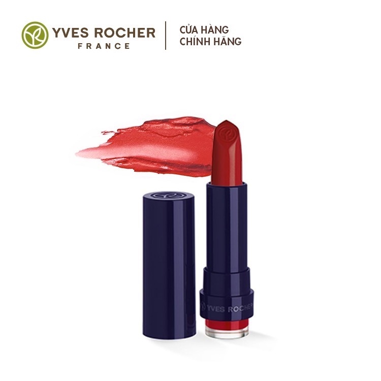 Son Môi Yves Rocher Rouge Vertige Satin Lipstick 55 Dark Orange - 3,7g