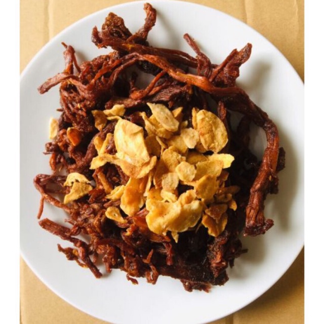 [Giá Sỉ] Thùng 5kg Khô Heo Cháy Tỏi Loại 1