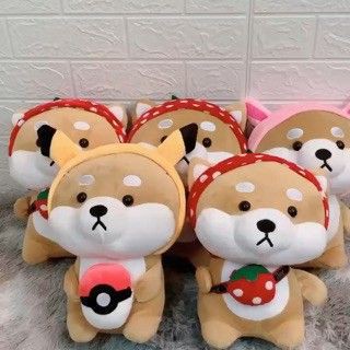 Gấu Bông Chú Chó Shiba Đội Mũ - Siêu Đáng Yêu - Giá Siêu Tốt- Được Xem Hàng Trước