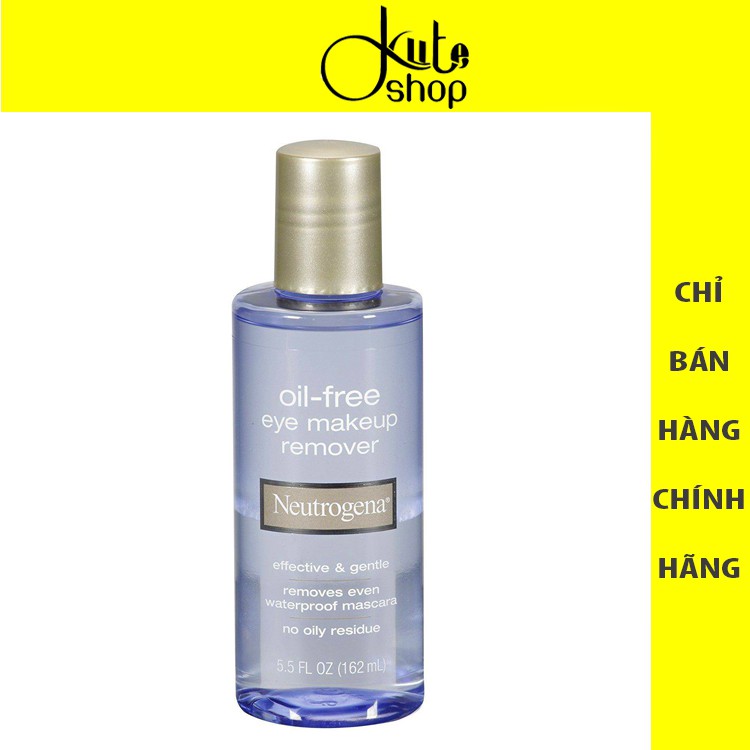 Tẩy trang mắt/môi Neutrogena Oil-free Eye Makeup Remover 112ml – 162ml