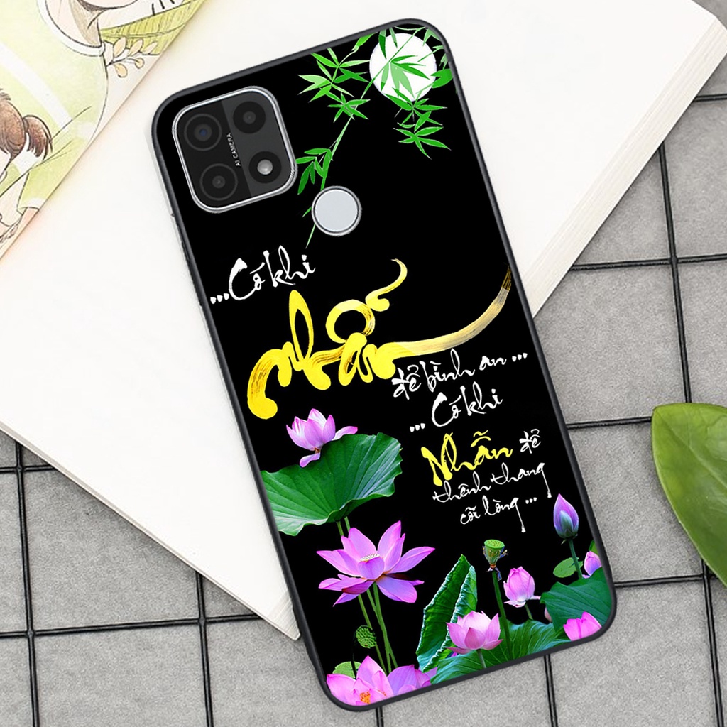 Ốp lưng Oppo A15 / A15S in hình chữ tài chữ lộc, Cha Mẹ, bình an SIÊU ĐẸP