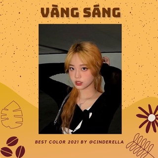 THUỐC NHUỘM TÓC MÀU VÀNG SÁNG