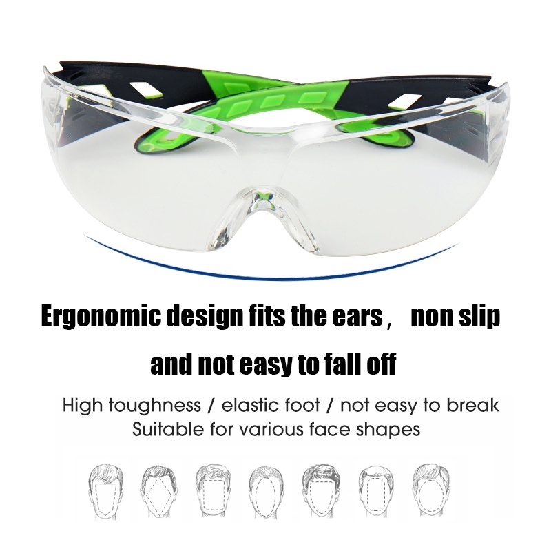 Mắt Kính Bảo Hộ Chống Bụi Chống Trầy Thời Trang Unisex