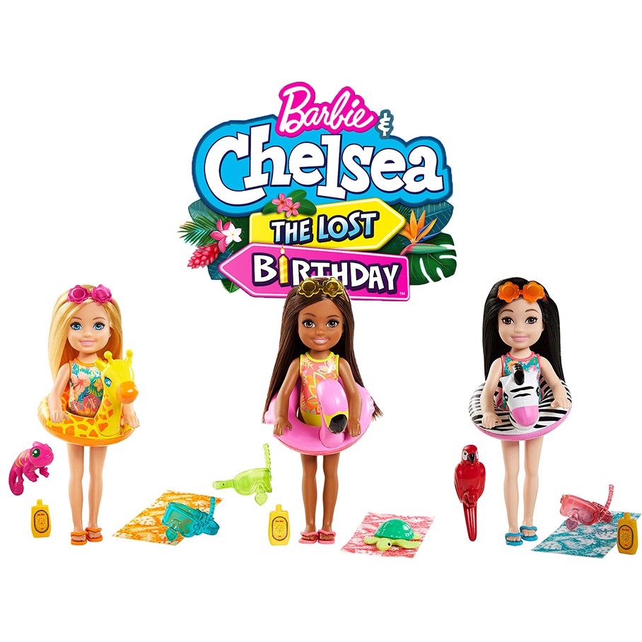 Barbie Chelsea Trong Bữa Tiệc Sinh Nhật The Lost Birthday Playset Nhiều Mẫu