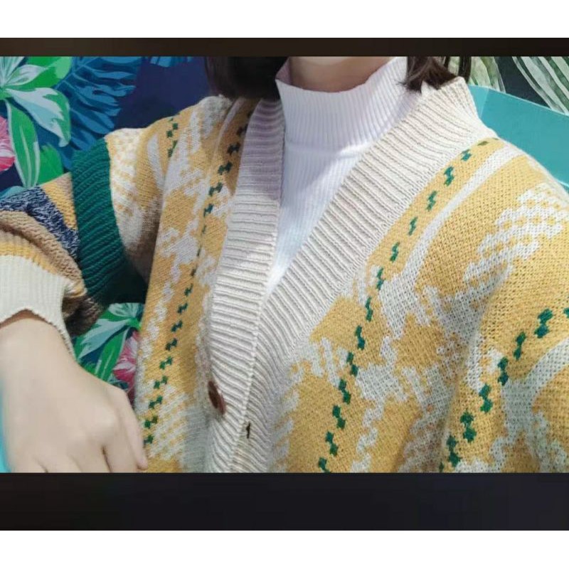 order_áo khoác len nữ ulzzang kẻ kèm ảnh thật ở cuối | BigBuy360 - bigbuy360.vn