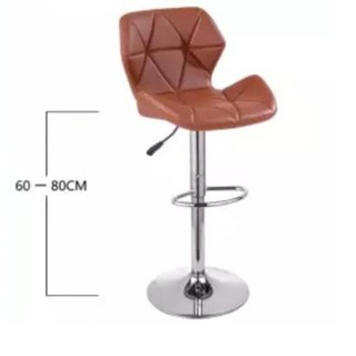 Ghế Eames bọc da tam giác chân bar