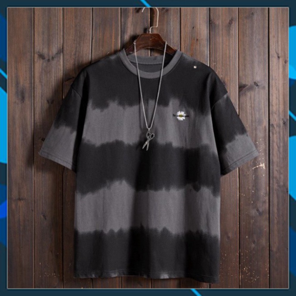 Áo Thun Tay Lỡ Form Rộng Phối Màu In Hoa Cúc Siêu Hot🍁 Unisex nam nữ đều mặc được | BigBuy360 - bigbuy360.vn