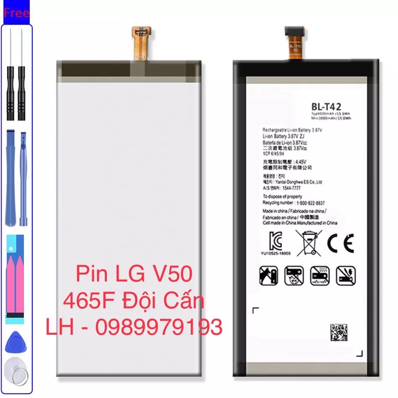 Pin LG G7 V50 V30 V40 V60 G8