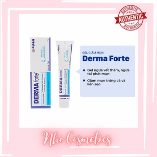 Kem giảm mụn ngừa thâm mờ sẹo dưỡng da derma forte gel 15g