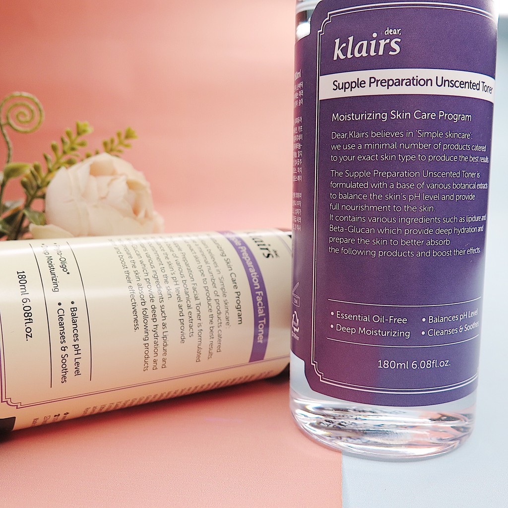 Nước hoa hồng Klairs Supple Preperation Toner | BigBuy360 - bigbuy360.vn