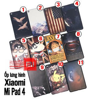 Ốp lưng Xiaomi Mi Pad 4 Hình 3D nhựa TPU dẻo chống sốc