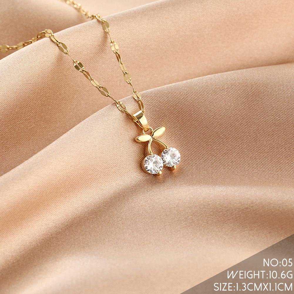 Vòng cổ Mặt Ổ Khóa Hạt Đậu Phộng Độc Đáo Thời Trang Cho Nữ