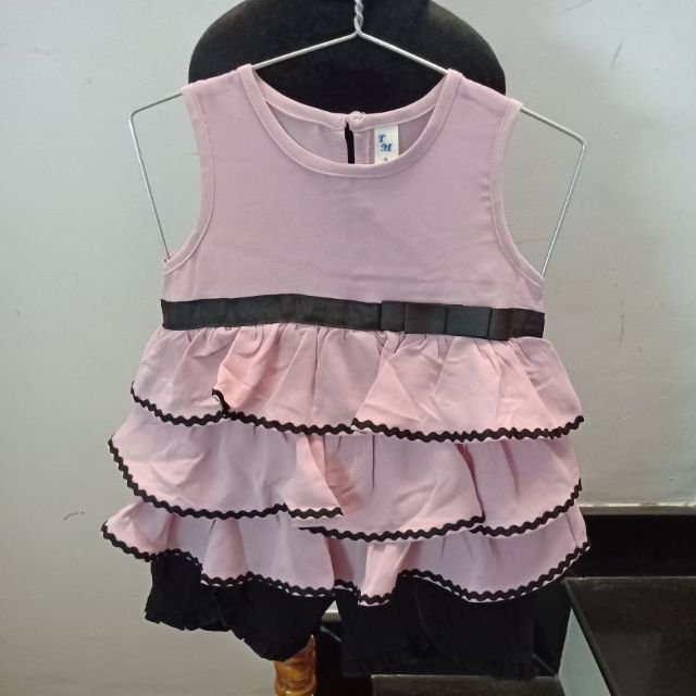 Đầm hồng 3 tầng (quỳnh như)