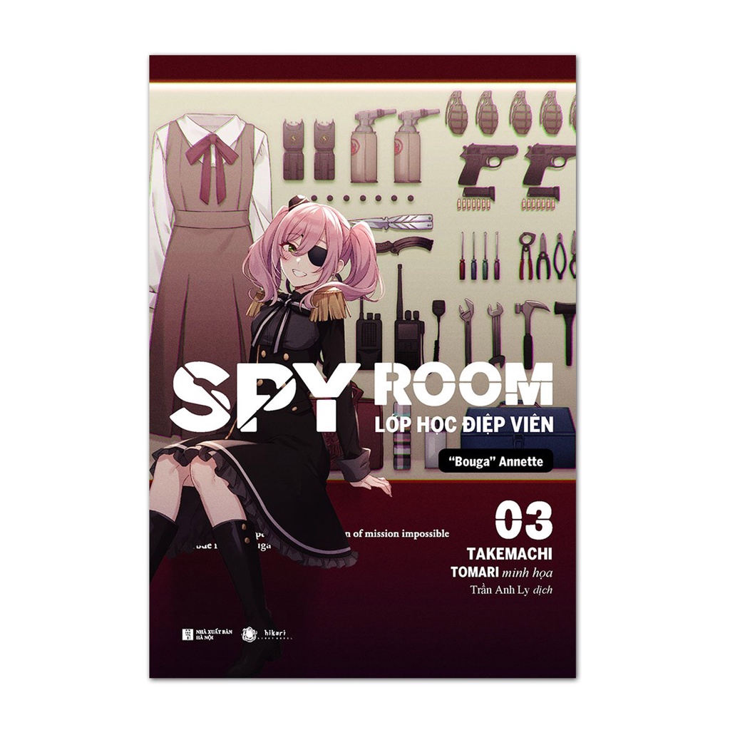 Sách - Spy room Lớp học điệp viên Tập 3 Bouga Annette