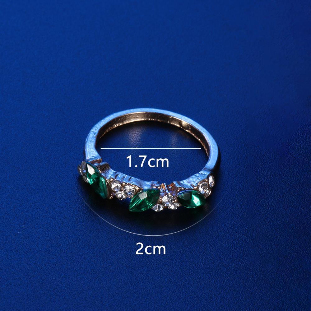 PINEVN Nhẫn Đính Đá Thời Trang