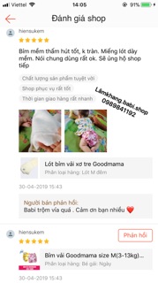 Quần tập bỏ bỉm 6 lớp Goodmama hàng Việt Nam size 80 90 100