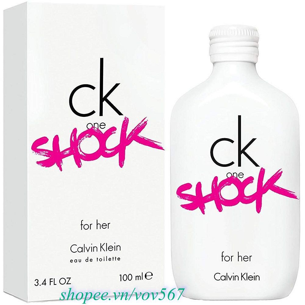 Nước hoa 100ml Calvin Klein (CK) One Shock for her 100% chính hãng