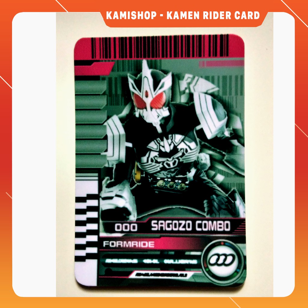 OOO SAGOZO COMBO - Thẻ Kamen Rider