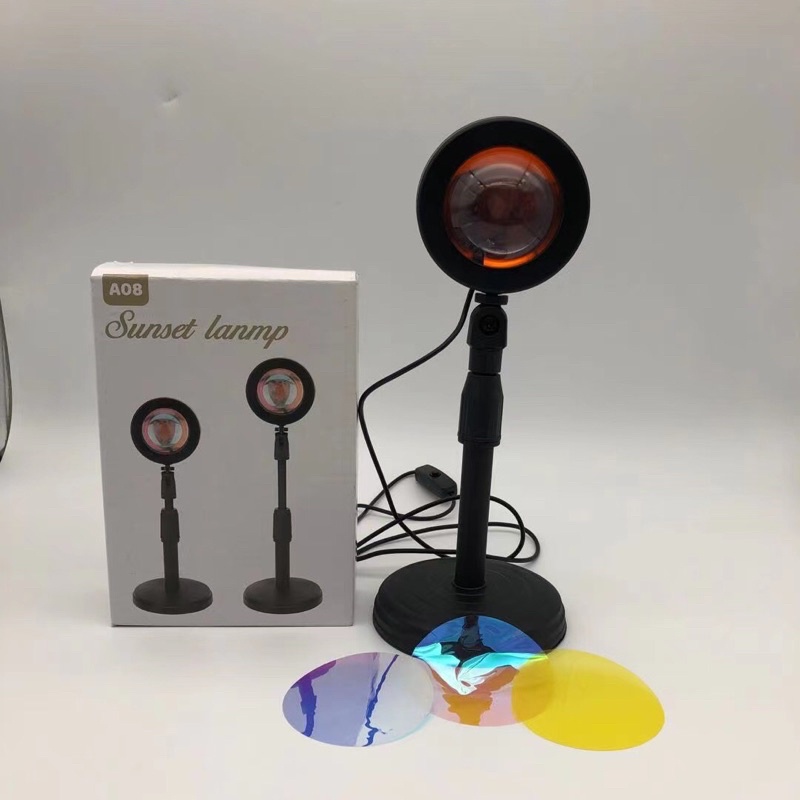 Đèn chụp hình, quay Tik Tok 16 màu RGB xoay 360 độ kèm điều khiển