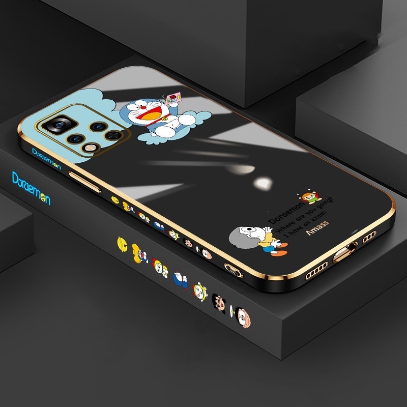Ốp Điện Thoại Họa Tiết Doraemon Cho VIVO Y16 Y22 Y22S Y77 Y02S Y35 Y75 Y30 V25 V25e T1X Y33T Y22T Y21S 4G 5G 2022